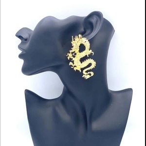 Dragon Statement Earrings